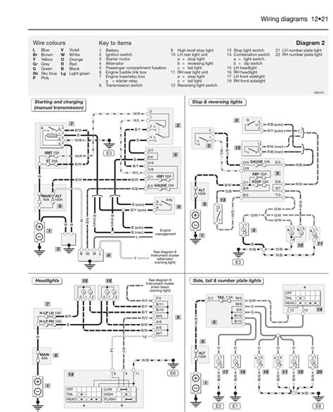 t7500 wiring back up lamps 