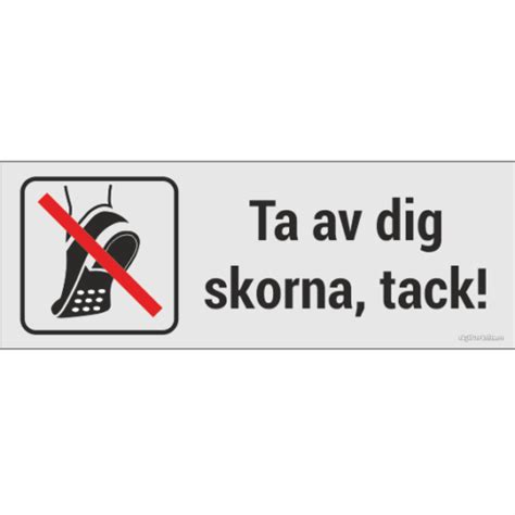 ta av dig skorna text