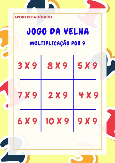 tabelas de multiplicação, jogo