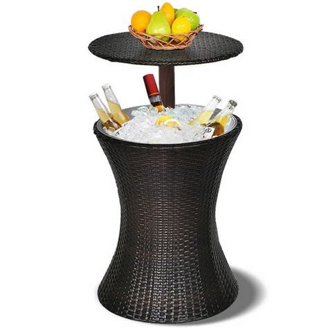 table ice cooler