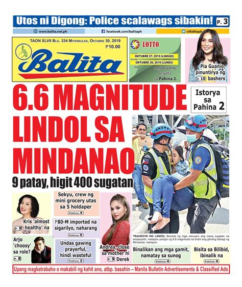 tabloid headlines tagalog, Tabloid filipino headlines make
