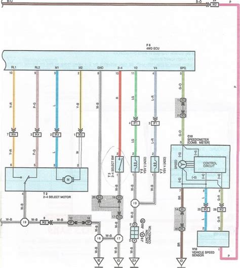 tacoma headlight wiring diagram 