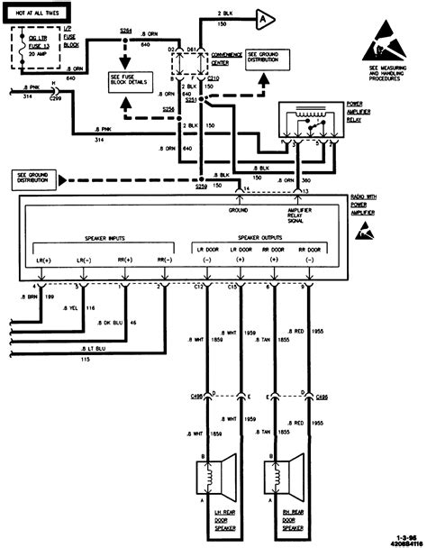 tahoe wiring harness diagram 