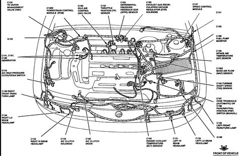 tail light diagram mercury mystique 