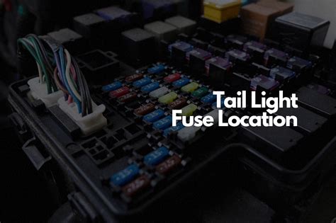 tail lights fuse box 