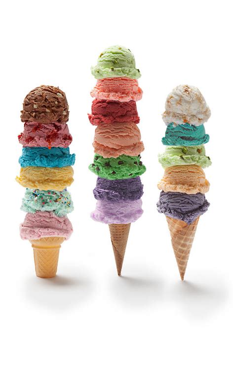tall ice cream cone