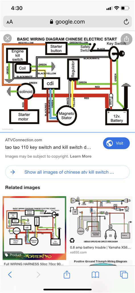 taotao 125cc wiring schematics 