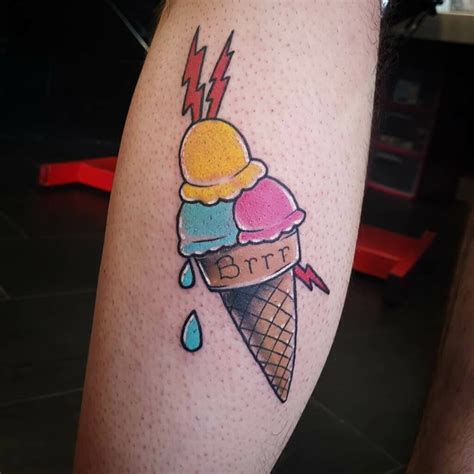 tattoo ice cream cone