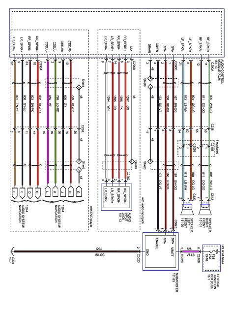 taurus wiring schematic 