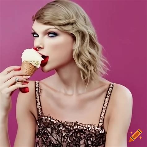 taylor swift ice cream photo