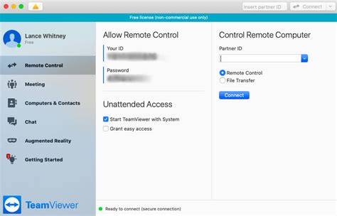 teamviewer can't control remote computer mac, Install remote control software