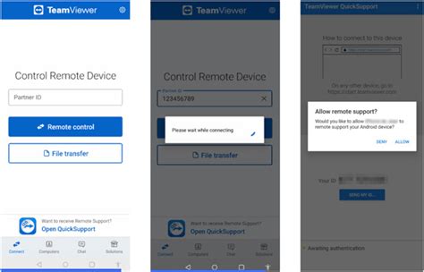teamviewer connect to android from pc, Düğme yarışma eşitlik teamviewer quicksupport mobile app mançurya orta