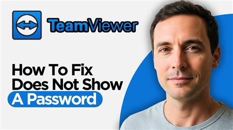 teamviewer does not show password, Where is my teamviewer id and my password? — teamviewer support