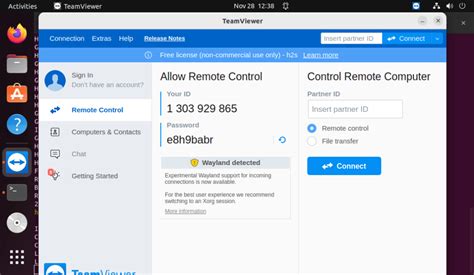 teamviewer download linux terminal, Remote desktop can't connect to the remote computer