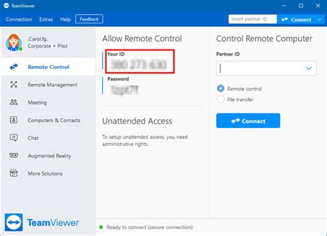 teamviewer enter partner id, Teamviewer is not running on partner computer