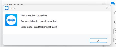 teamviewer error code waitforconnectfailed, How to fix teamviewer error ” code: waitforconnectfailed