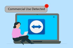 teamviewer falsely detects commercial use, How to fix teamviewer commercial use detected in windows 10