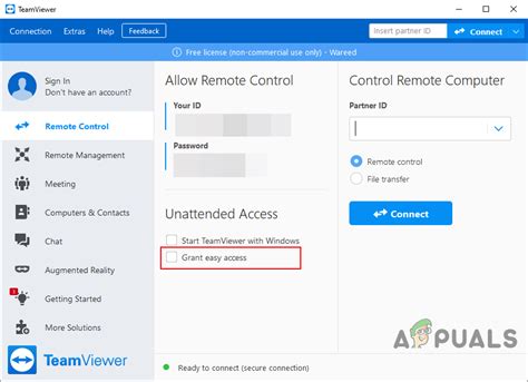 teamviewer grant easy access command line, Teamviewer appuals. What is grant easy access in teamviewer and is it safe?