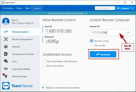 teamviewer how to connect to another computer, Teamviewer connect access remote computer partner control wintips remotely asked specified password press type when. How to remotely access and control your computer for free