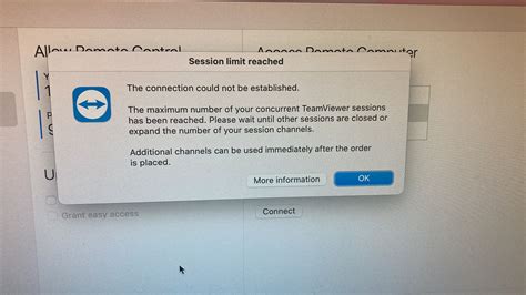 teamviewer maximum session limit, [fixed] your connection blocked after timeout and license limits the