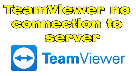 teamviewer no connection to teamviewer server, Teamviewer no connection to teamviewer server