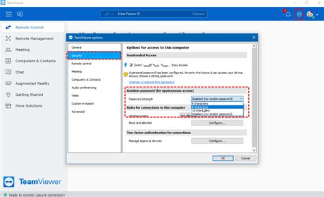 teamviewer no password, No password shows up only the id — teamviewer support