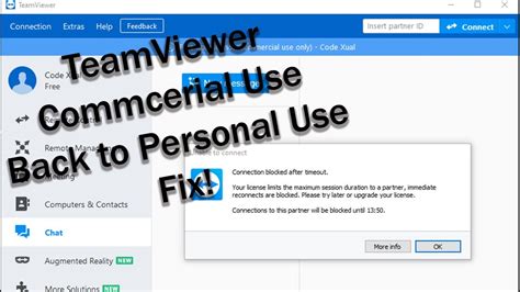 teamviewer remove commercial use detected, Teamviewer 14 commercial use detected
