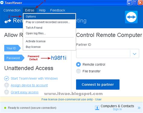 teamviewer tidak muncul password, Where is my teamviewer id and my password? — teamviewer support