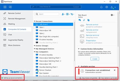 teamviewer won't connect to remote computer, Activate your remote access license (teamviewer (classic))