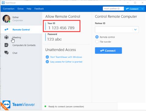 teamviewer your id blank, Get teamviewer id