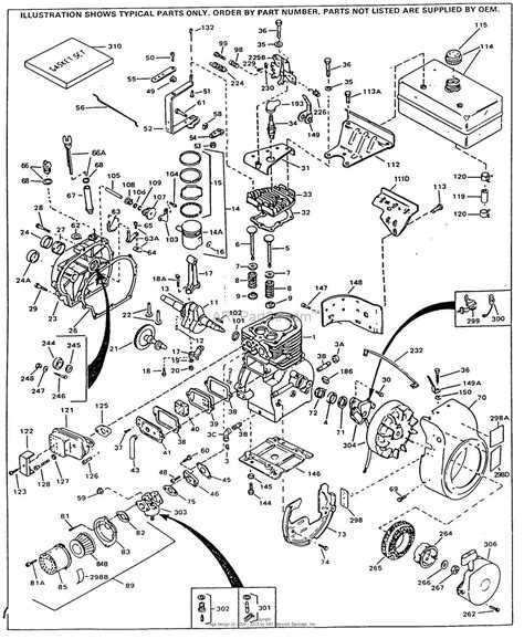 tecumseh 2 stroke engine diagram 