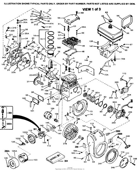 tecumseh engine parts diagram 