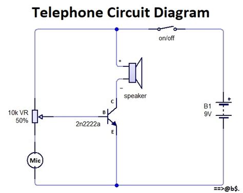 telephone circuits diagrams 