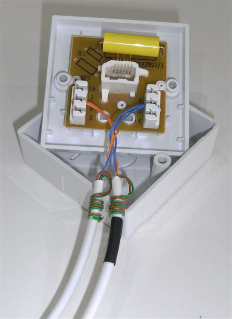 telephone socket wiring diagram 