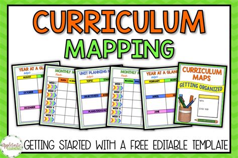 Template For Curriculum Mapping