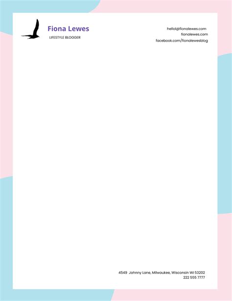 Templates For Letterhead