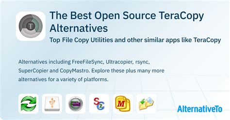 teracopy alternative open source, 10 best teracopy alternatives for windows. Teracopy alternatives