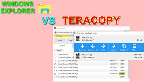 teracopy vs explorer, Download teracopy (offline installer) for windows 10/11