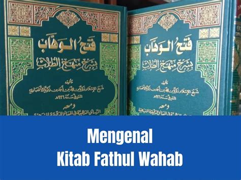 Terjemahan kitab fathul wahhab PDF Download