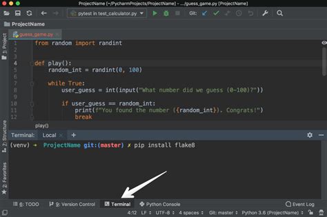 terminal run code in pycharm, Pycharm for productive python development (guide) – real python. Pycharm terminal python pip integrated