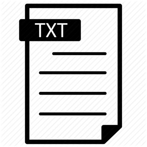 text file icon white background, Text file icon line isolated on white background vector image