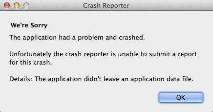 the application had a problem and crashed, Crashed application problem had techyv sorry re. The application had a problem and crashed