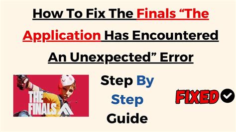 the application has encountered, The application has encountered an unrecoverable error (eaac)