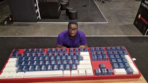 the biggest record in typing on the keyboard, Typing world record done on a steelseries keyboard