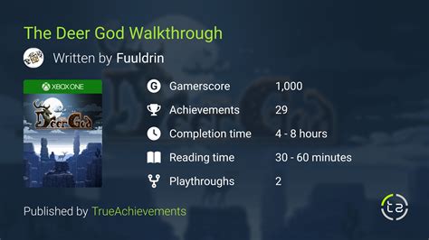 The Deer God Walkthrough