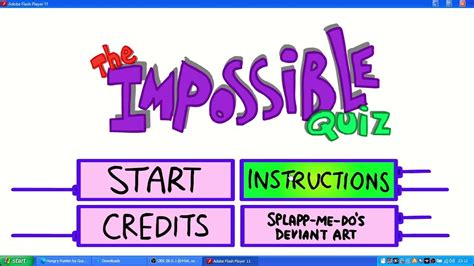 the impossible quiz flash version, The impossible quiz 2