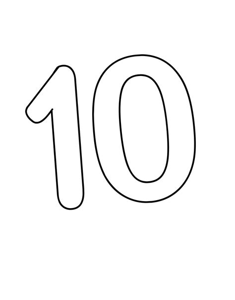 the number 10 printable template, Number numbers coloring pages printable print printables. Printable numbers: number 10