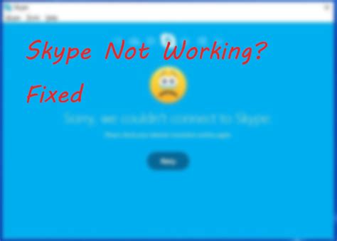 the skype does not working, Skype not opening in windows? 9 fixes to try (restart, update + more. Skype windows fix opening