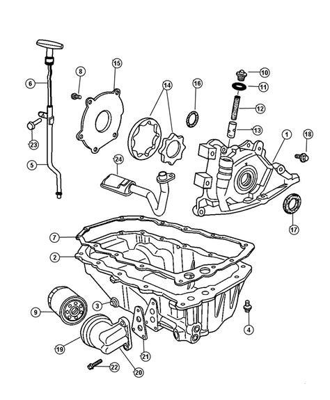 the underside of engine diagram of 2002 pt cruiser 