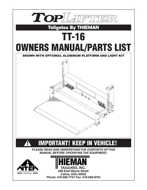 thieman lift gate wiring diagram 